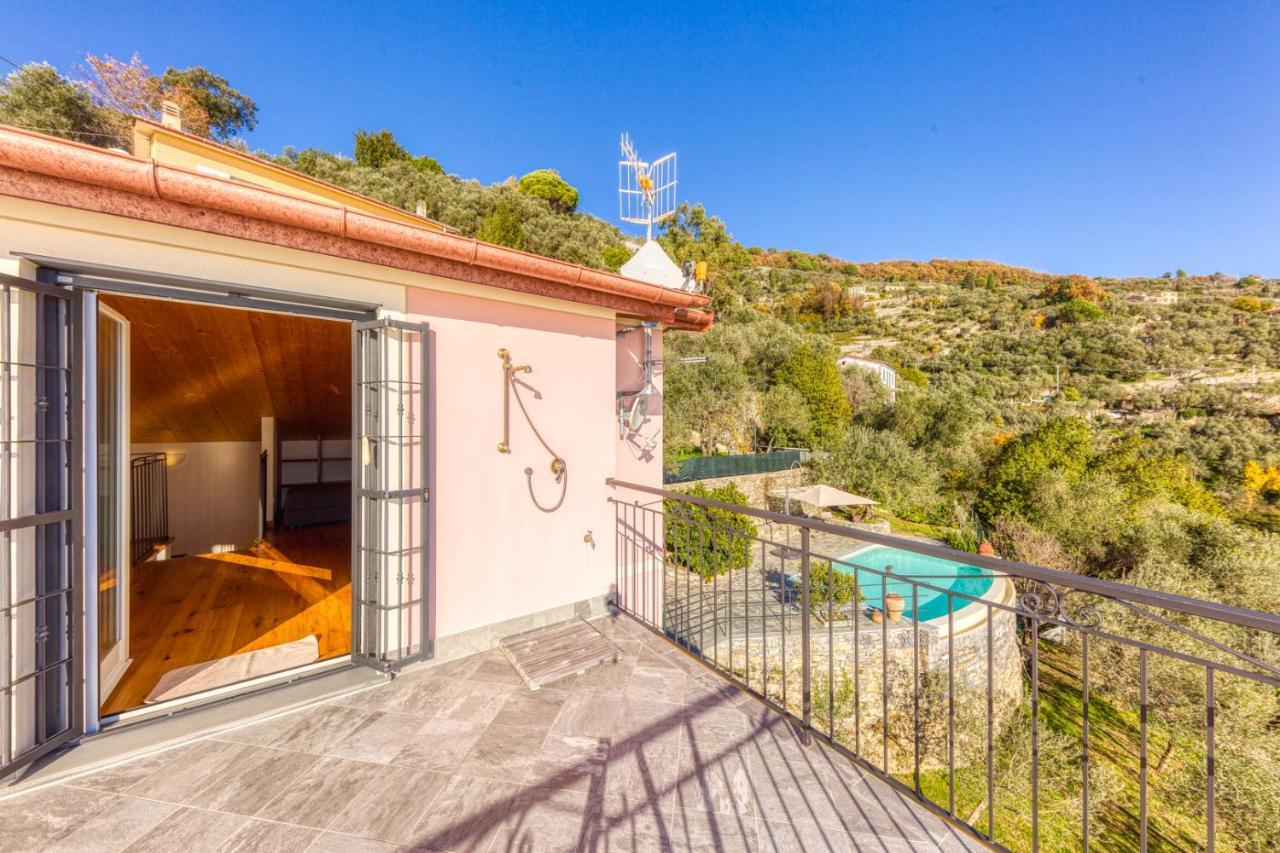 Апартаменты Casaviva - Ampio Trilocale Vista Mare Con Piscina - Pieve Alta Пьеве-Лигуре Экстерьер фото