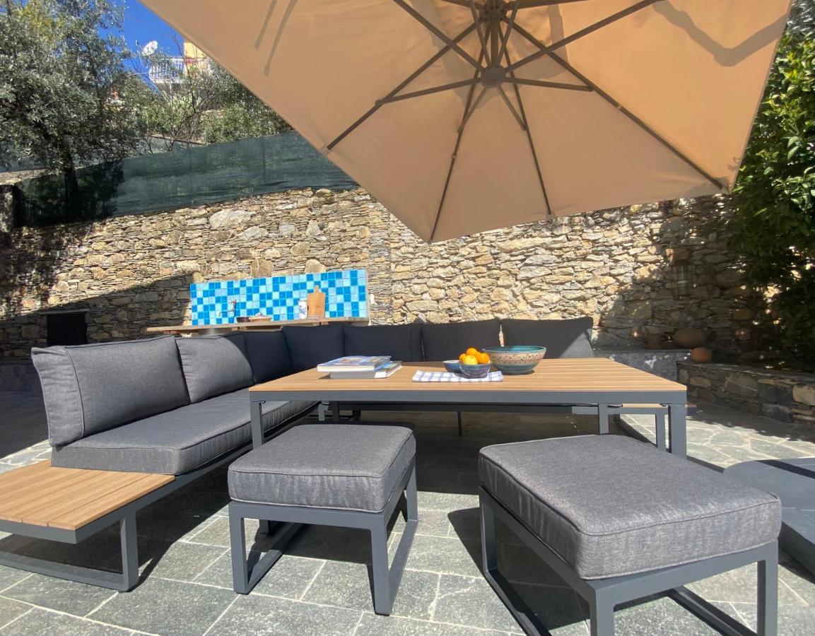 Апартаменты Casaviva - Ampio Trilocale Vista Mare Con Piscina - Pieve Alta Пьеве-Лигуре Экстерьер фото